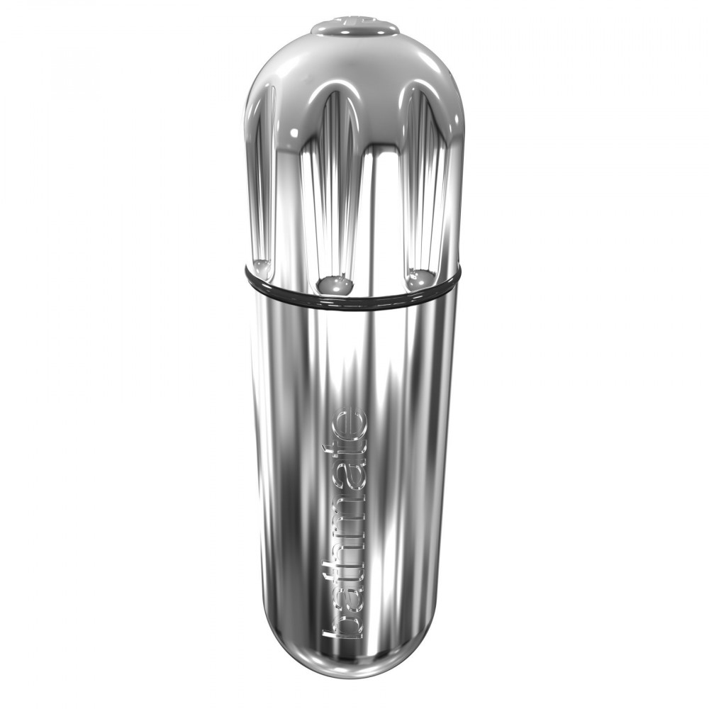 Клиторальный вибратор - Вибропуля Bathmate Vibe Bullet Chrome, глубокая мощная вибрация