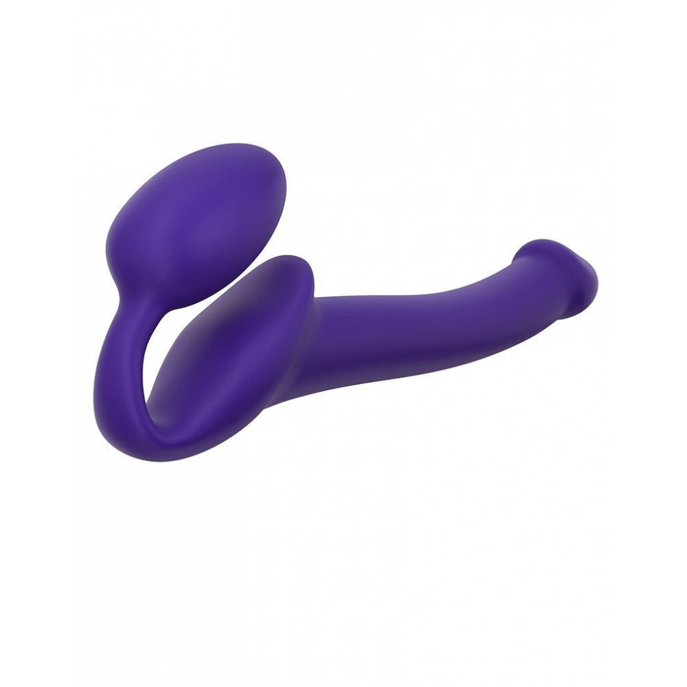 Страпоны безремневые - Безремневой страпон Strap-On-Me Violet S, полностью регулируемый, диаметр 2,7см 4