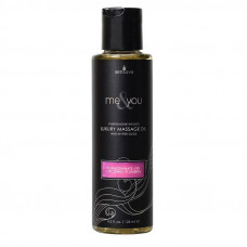 Массажное масло Sensuva Me&You Pomegranate, Fig, Coconut & Plumeria (125 мл) с феромонами