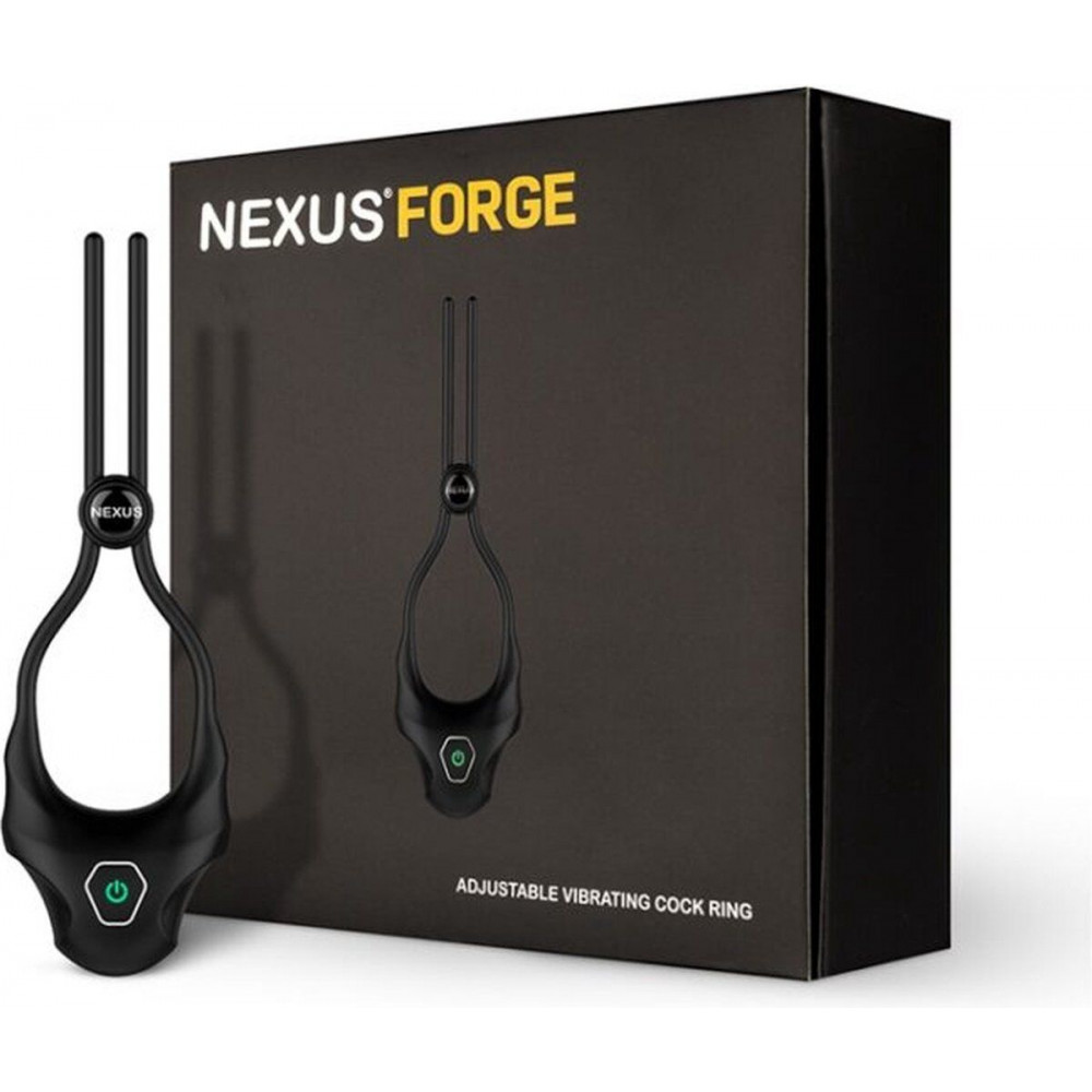Эрекционные кольца с вибрацией - Эрекционное виброкольцо-лассо Nexus FORGE Vibrating, 6 режимов 2