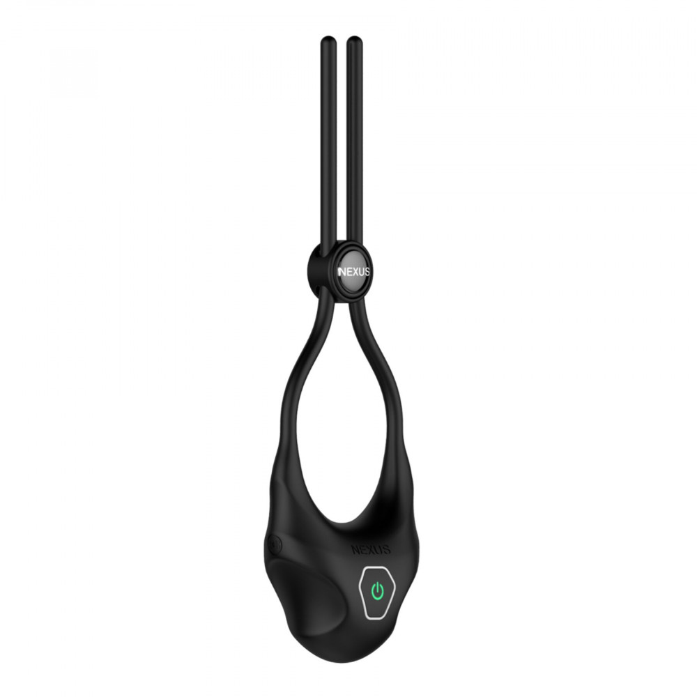 Эрекционные кольца с вибрацией - Эрекционное виброкольцо-лассо Nexus FORGE Vibrating, 6 режимов 6