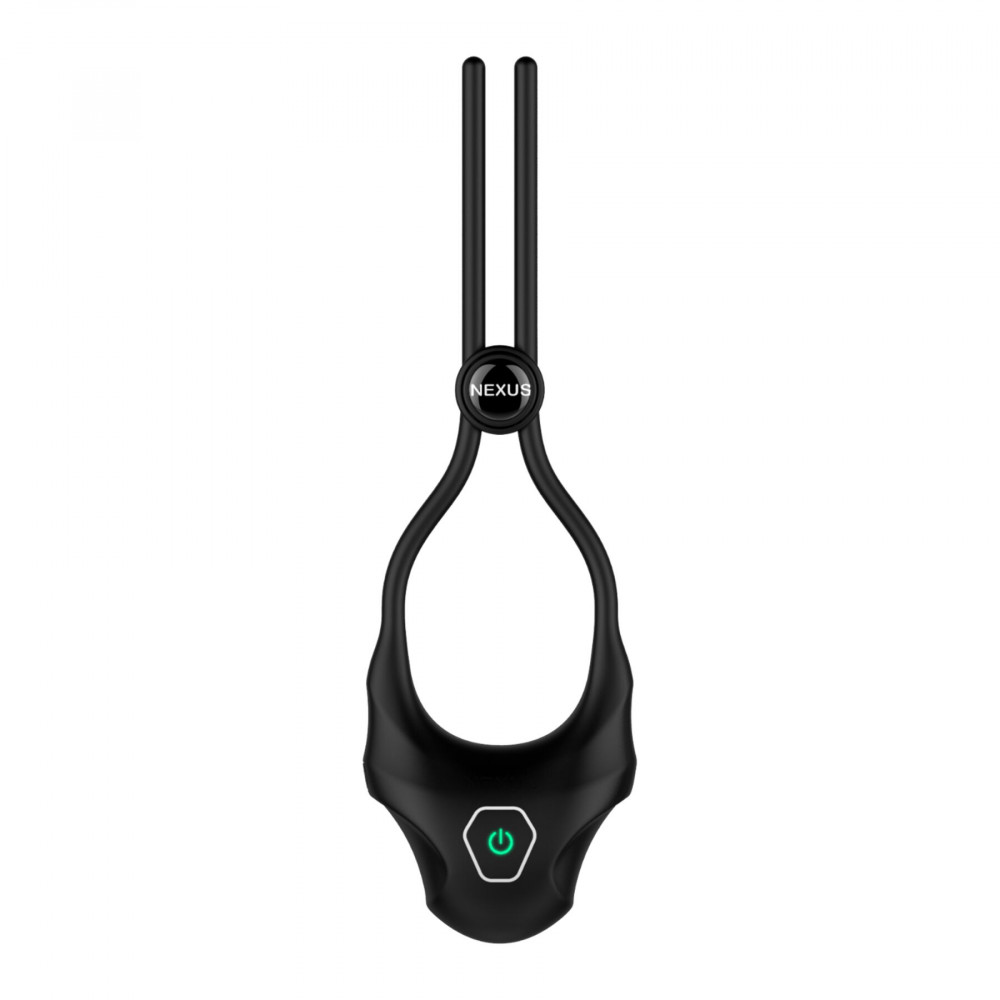 Эрекционные кольца с вибрацией - Эрекционное виброкольцо-лассо Nexus FORGE Vibrating, 6 режимов