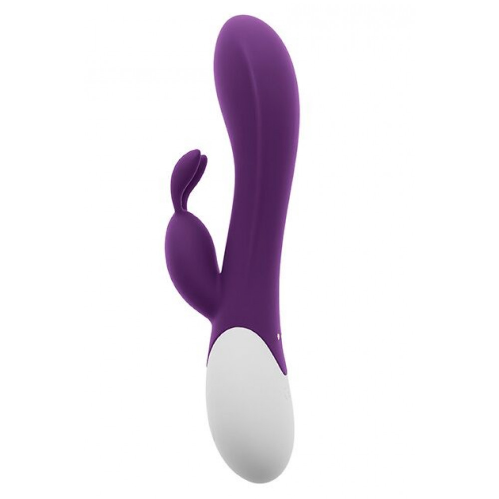 Вибратор-кролик - Вибратор-кролик S Pleasures Premium Corabi Rabbit, фиолетовый, ушки для клитора, 16 режимов, нагрев 1
