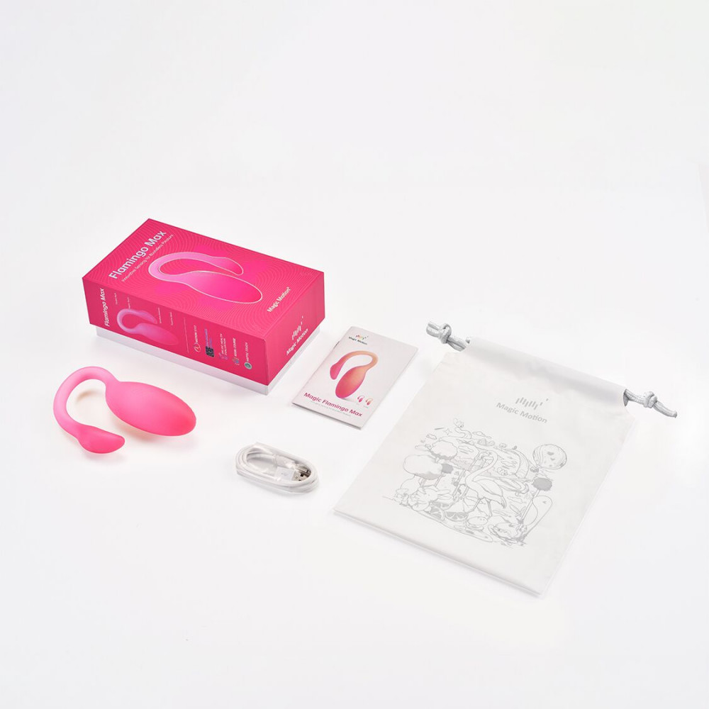 Виброяйцо - Смарт-виброяйцо Magic Motion Flamingo Max Pink 8