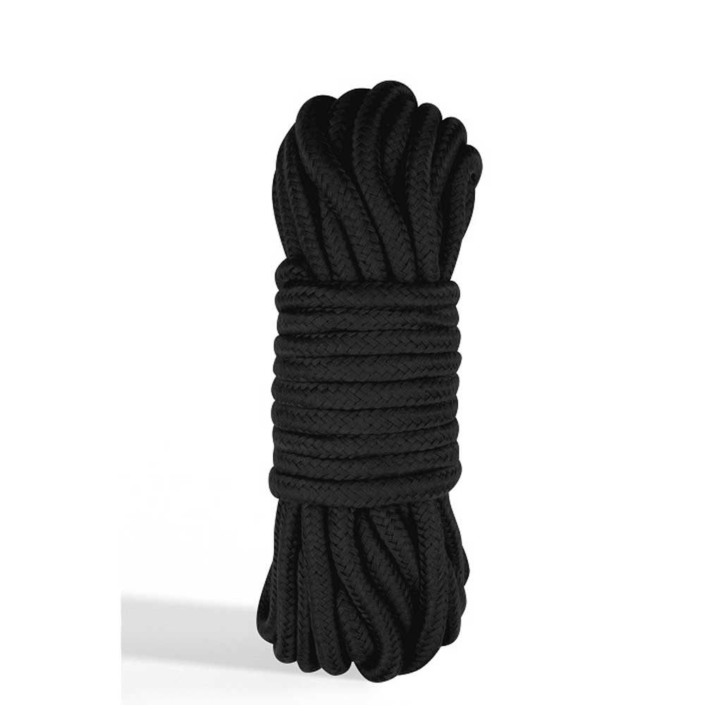 БДСМ игрушки - Веревка для бондажа Chisa BEHAVE LUXURY FETISH из хлопка, черная 1