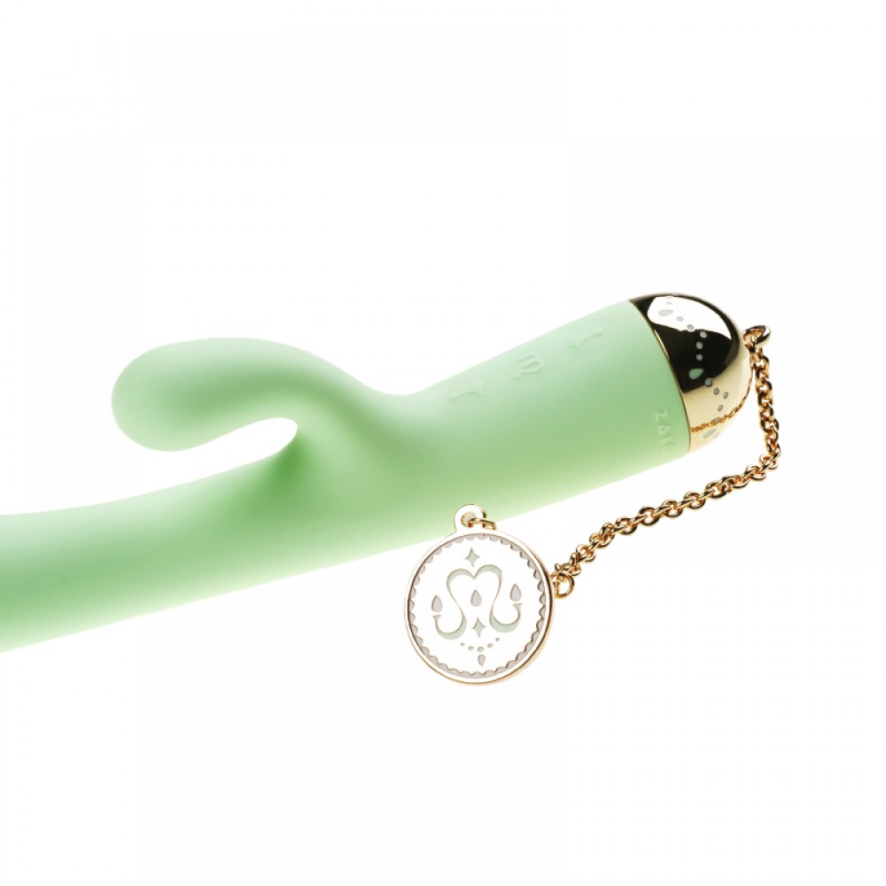 Двойной вибратор - Вибратор двойной ZALO Ichigo Melon Green 1