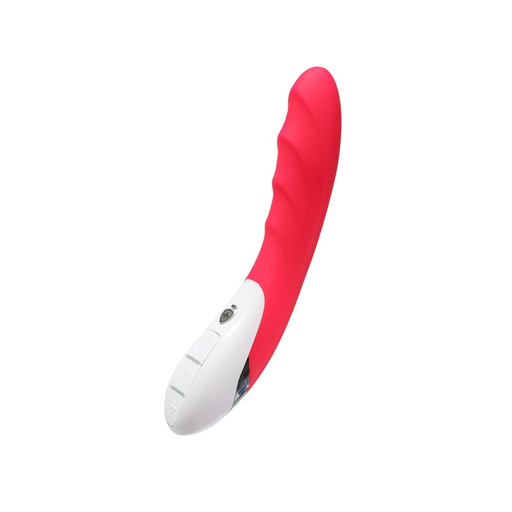 Секс игрушки - Вибратор, рельефный, з електростимуляцією MYSTIM-SASSY SIMON VIBRATOR PINK 3