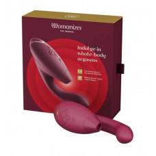 Инновационный бесконтактный вибратор-стимулятор Womanizer Duo 2 Bordeaux