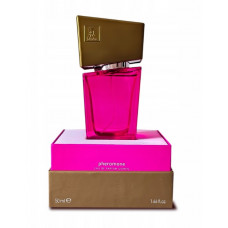 Духи с феромонами женские SHIATSU Pheromone Fragrance women pink 50 ml
