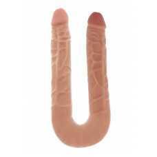 Двойной фаллоимитатор ToyJoy Double Dong, бежевый