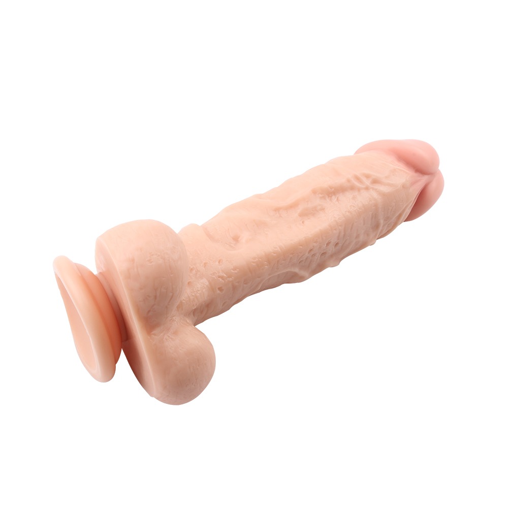 Секс игрушки - Фаллоимитатор с яичками на присоске Chisa Ballsy Super Cock, телесный 5