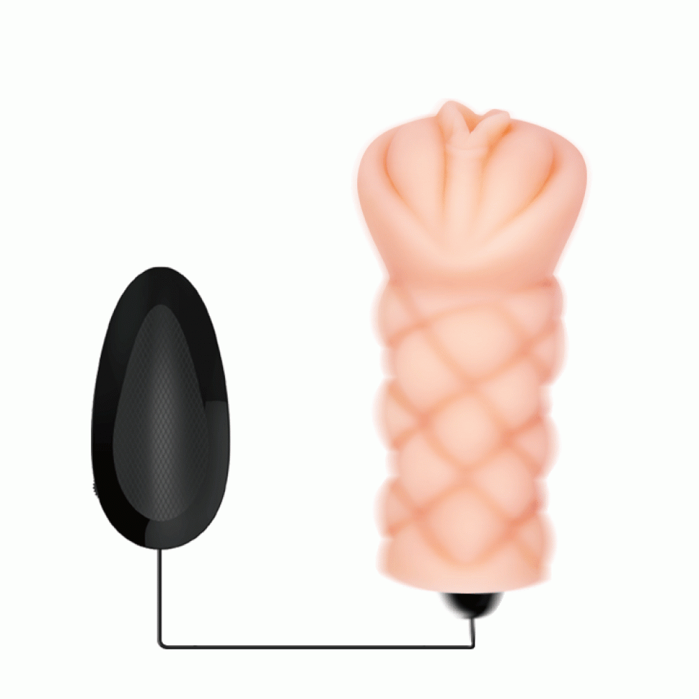 Мастурбаторы вагины - Мастурбатор с вибрацией CRAZY BULL - MICHELLE Vagina Vibration, BM-009153ZH 5