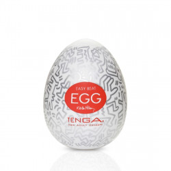 Мастурбатор-яйцо Tenga Keith Haring Egg Party
