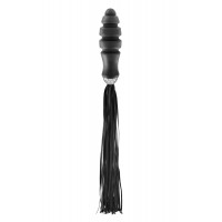 Флоггер с ручкой для проникновения Fetish Tentation Whip with Ogive Handle
