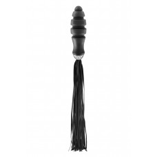 Флоггер с ручкой для проникновения Fetish Tentation Whip with Ogive Handle