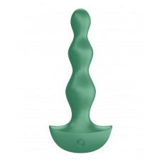 Анальный стимулятор-бусины с двумя моторами Satisfyer Lolli-Plug 2 Green