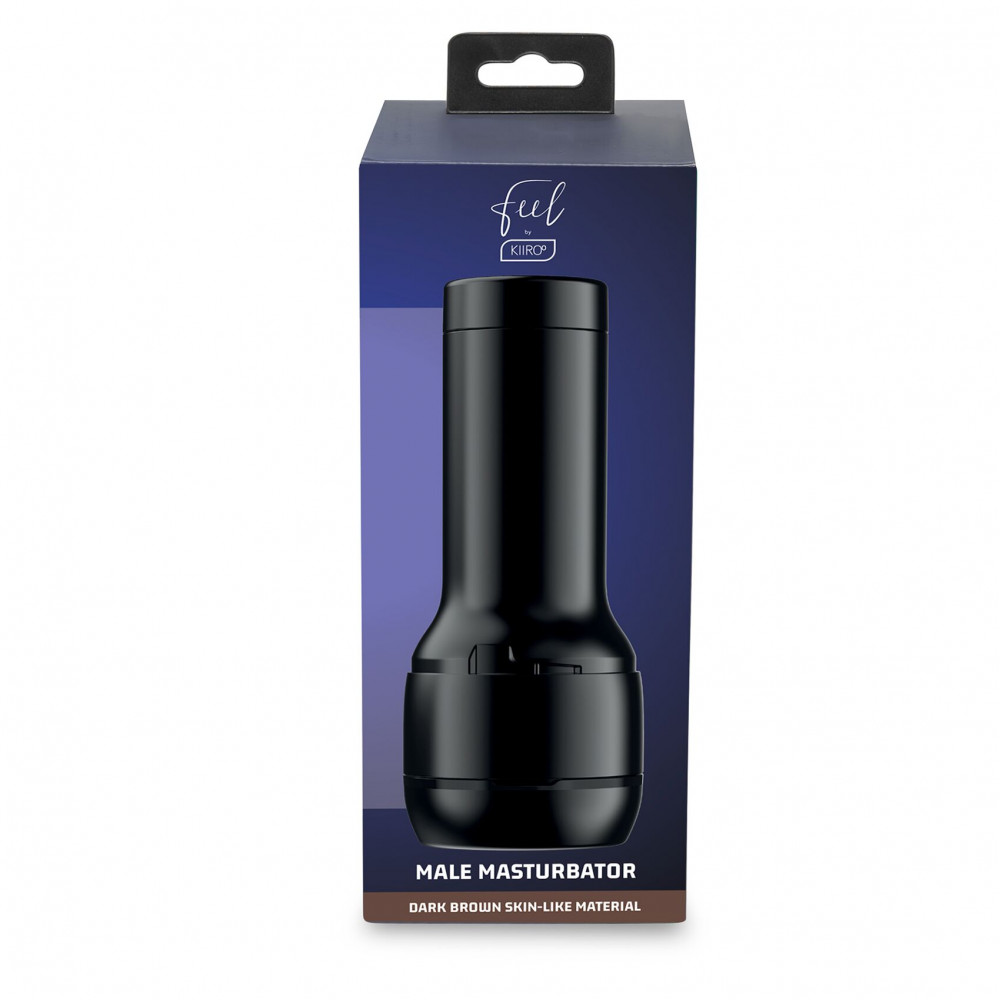 Мастурбаторы вагины - Мастурбатор-вагина Kiiroo Feel Stroker Dark Brown для секс-машины Kiiroo Keon 5