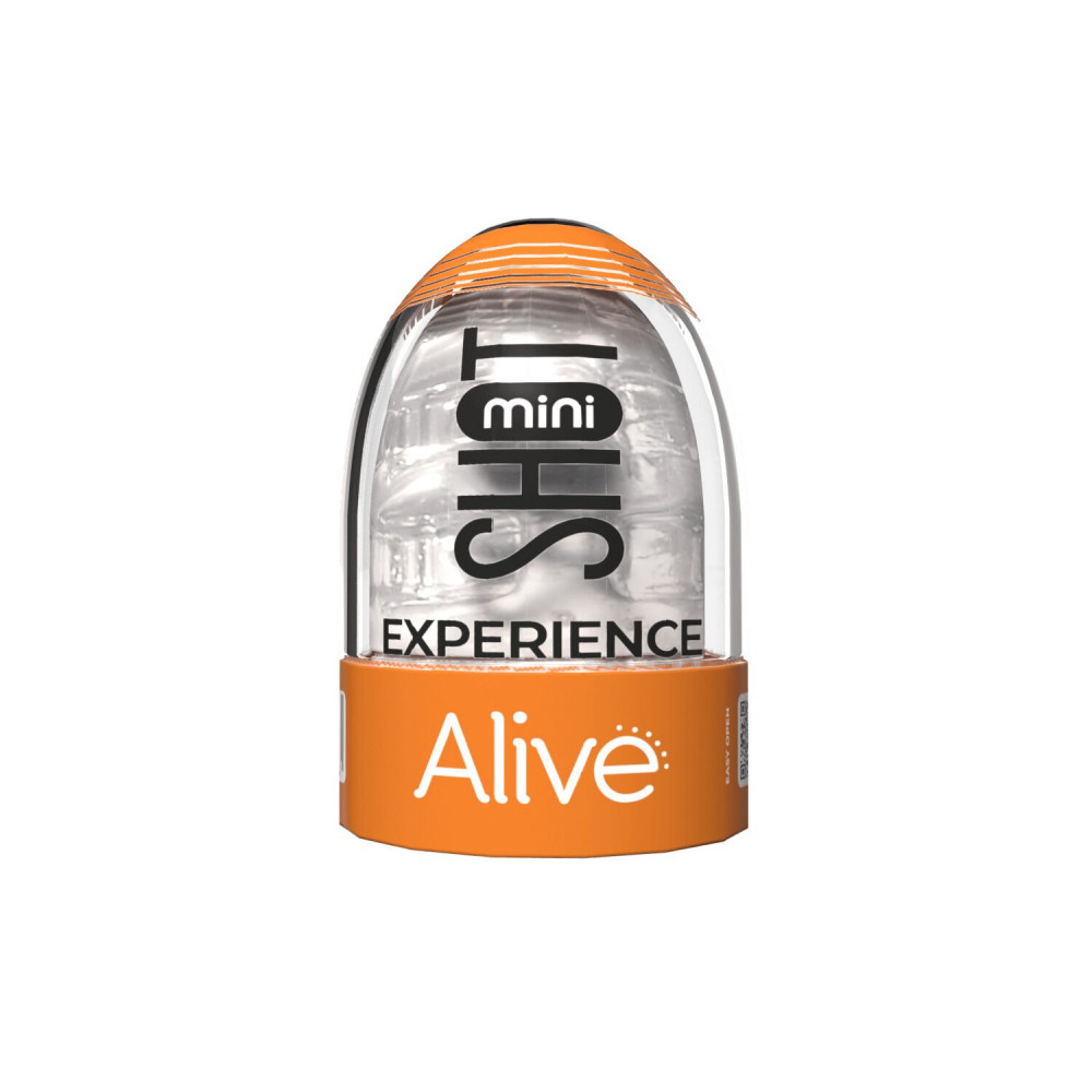 Другие мастурбаторы - Мини-мастурбатор Alive Mini Masturbator (Transparent)