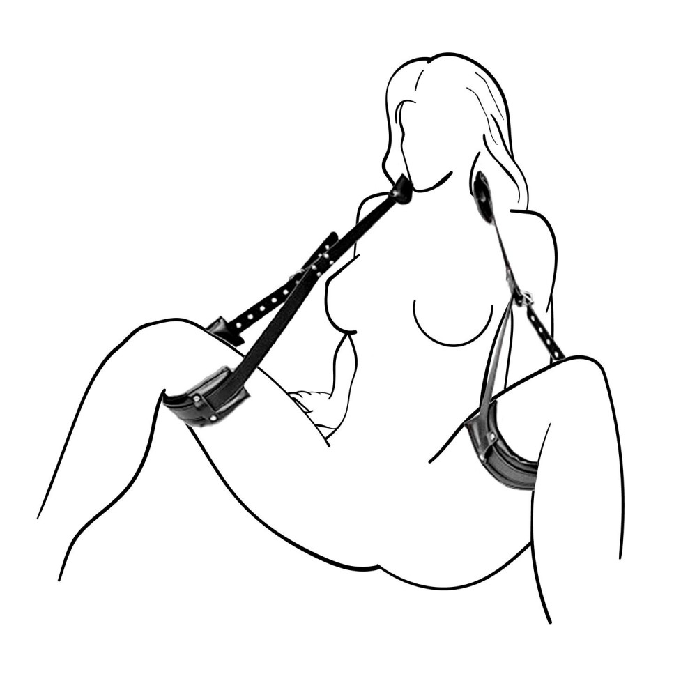 Наручники, веревки, бондажы, поножи - Фиксаторы для ног Alive SUPREMACY (Leg Restraint)