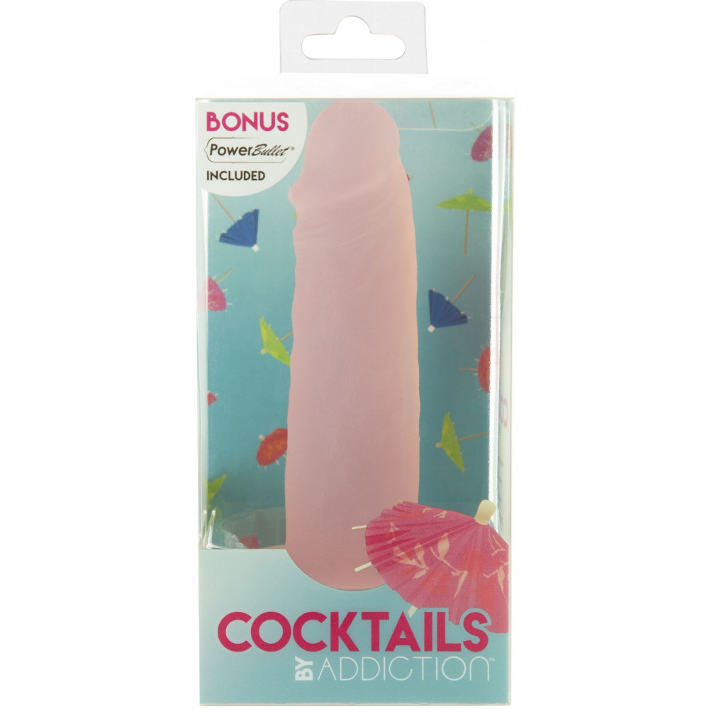 Фаллоимитаторы на присоске, двойные - Фаллоимитатор на присоске Cocktails by Addiction – Peach Bellini 6