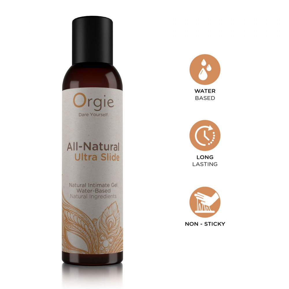 Смазка на водной основе - Лубрикант на водной основе Orgie - All - Natural Ultra Slide (150 мл) 2