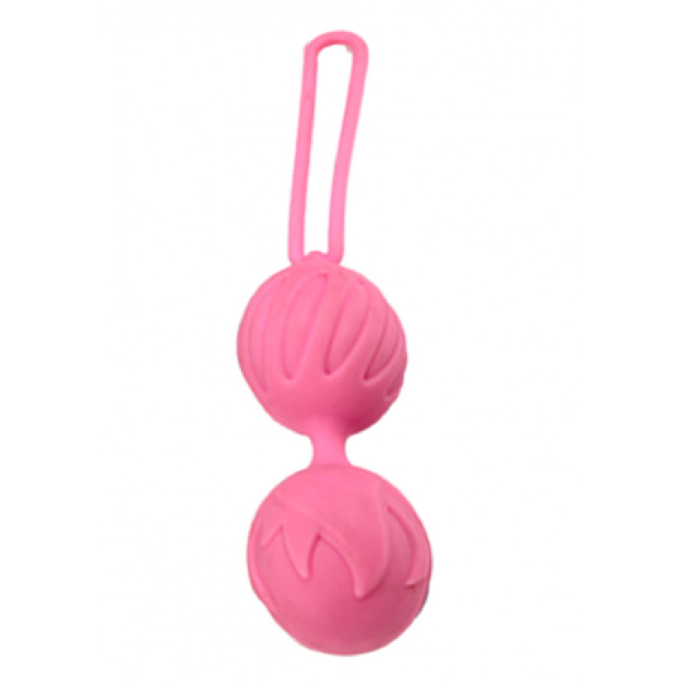 Секс игрушки - Вагинальные шарики Adrien Lastic Geisha Lastic Balls S, розовые 1