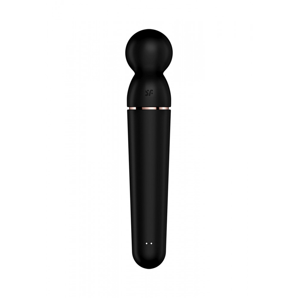 Секс игрушки - Вибратор-микрофон универсальный Satisfyer Planet Wand-er для стимуляции всего тела, черный 3