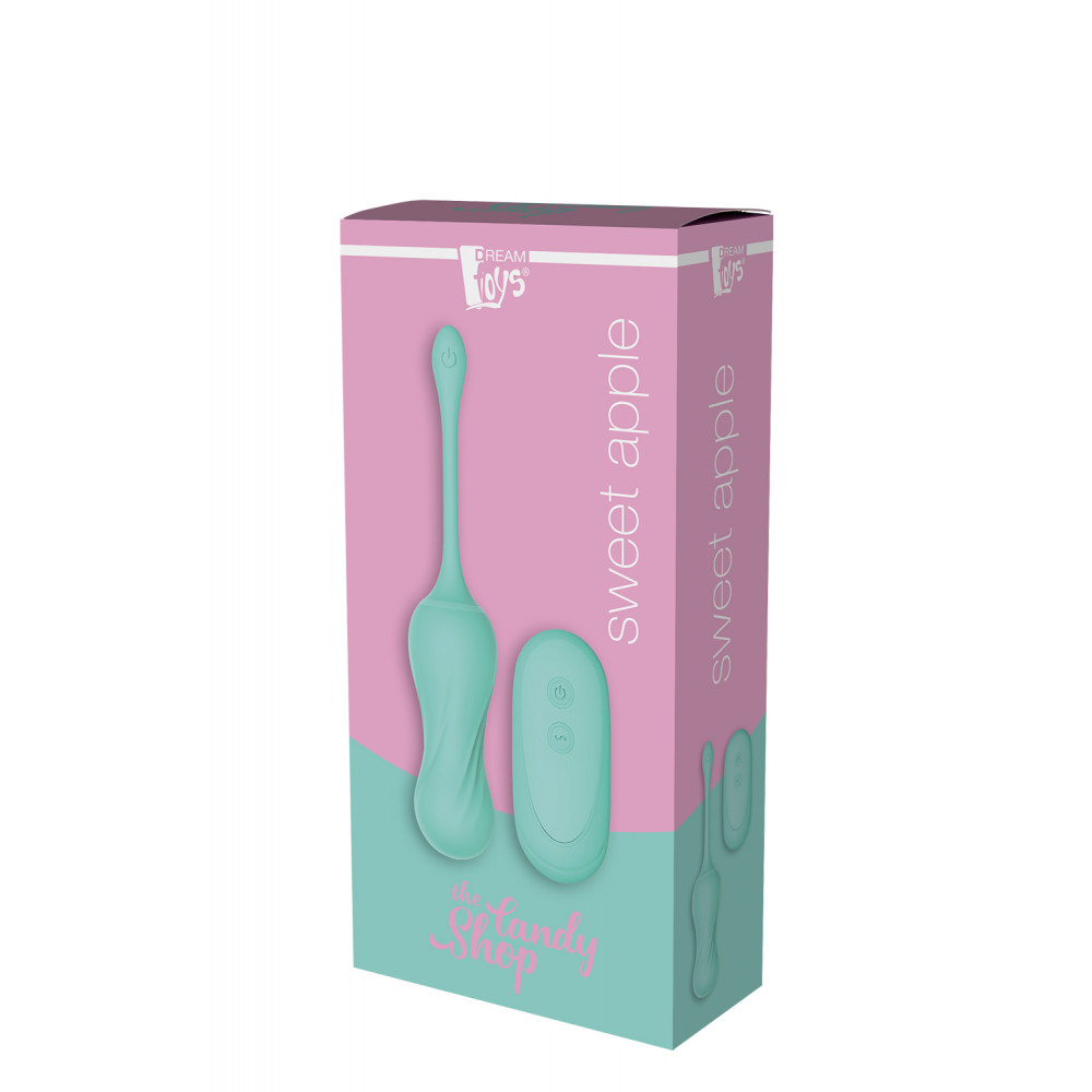 Вагинальные шарики - Виброяйцо Dream Toys THE CANDY SHOP SWEET APPLE 2