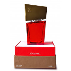 Духи с феромонами женские SHIATSU Pheromone Fragrance women red 50 ml