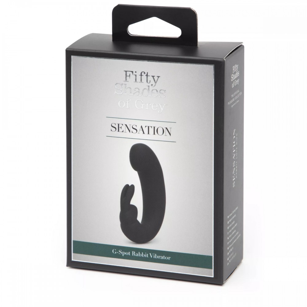 Вибратор - Двойной вибратор кролик Fifty Shades of Grey Sensation Rechargeable G-Spot Rabbit Vibrator 1