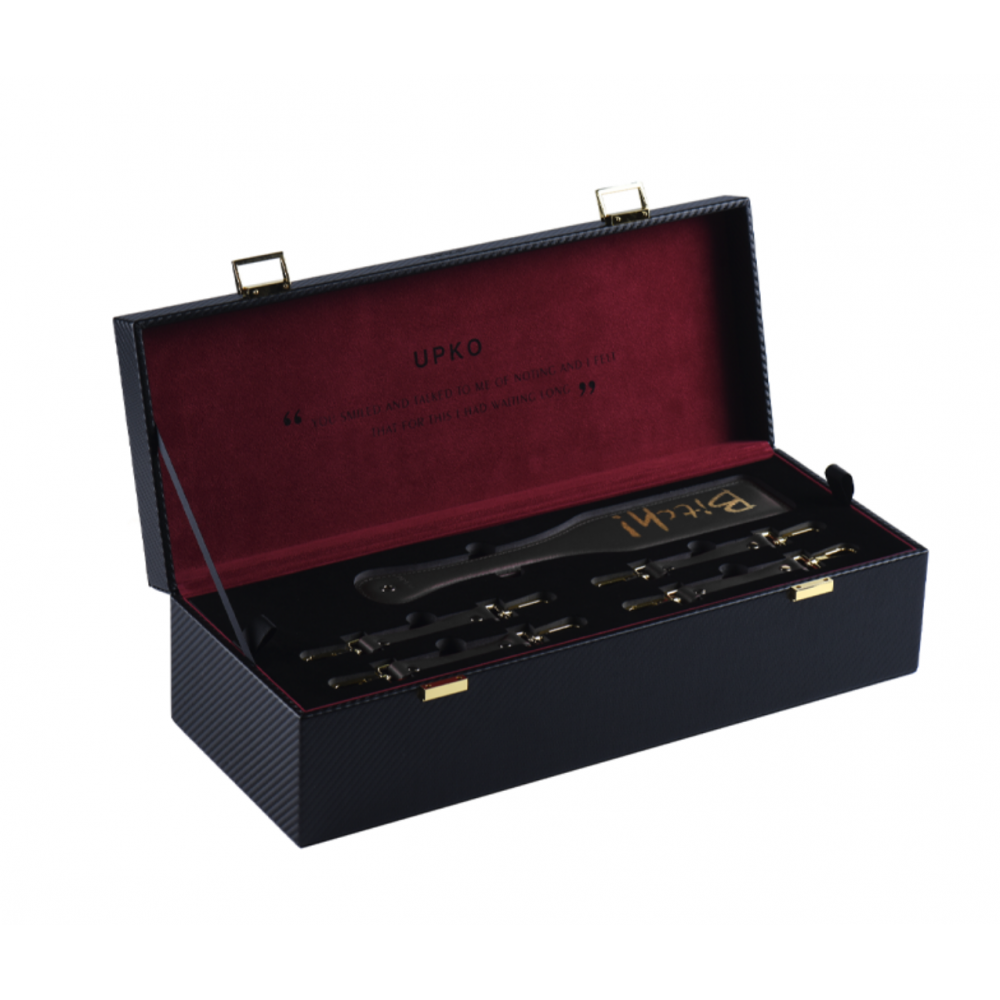 Наборы для БДСМ - Набор BDSM в чемодане Тайных Желаний Kinky Tools Set UPKO
