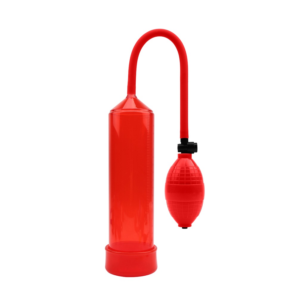 Секс игрушки - Помпа для увеличения члена Chisa Stunt Worx Max Version Penis Pump, красная 1