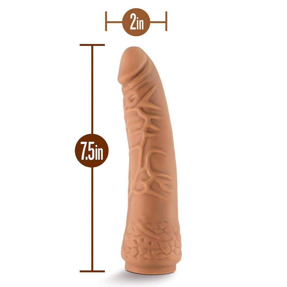 Секс игрушки - Реалистичный фаллоимитатор, LOCK ON HEXANITE DILDO WITH 3