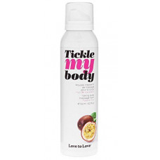 Массажная пена Love To Love TICKLE MY BODY Passion Fruit (150 мл) увлажняющая