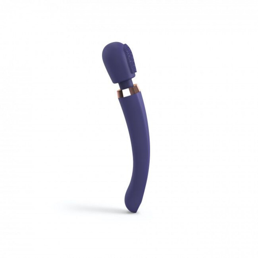 Вибромассажеры - Вибромассажер с силиконовой щеточкой Love to Love Brush Crush - Midnight Indigo