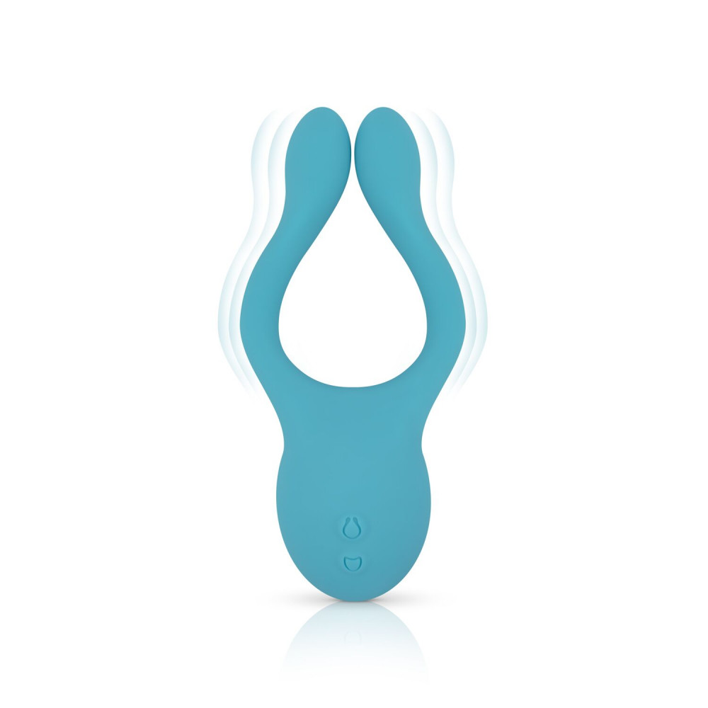 Вибраторы для пар - Вибратор для пар Cala Azul - Dani I Couples Vibrator 12