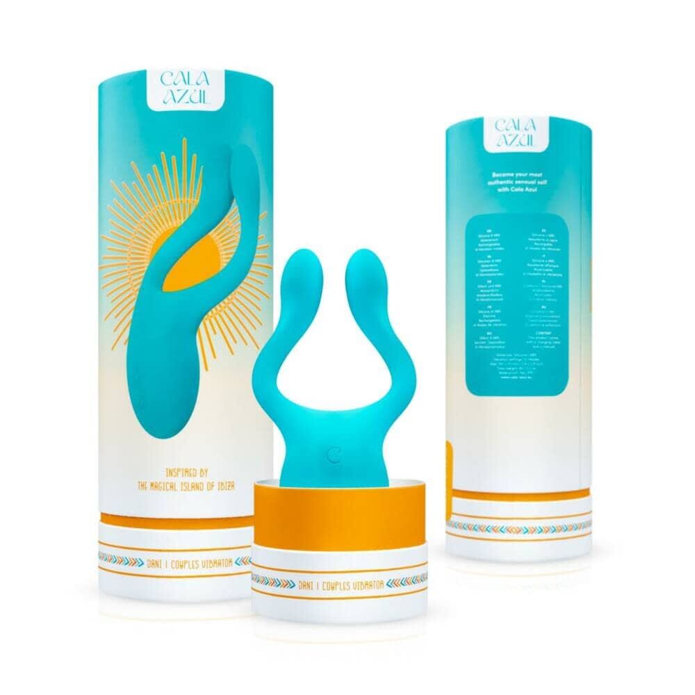 Вибраторы для пар - Вибратор для пар Cala Azul - Dani I Couples Vibrator 4