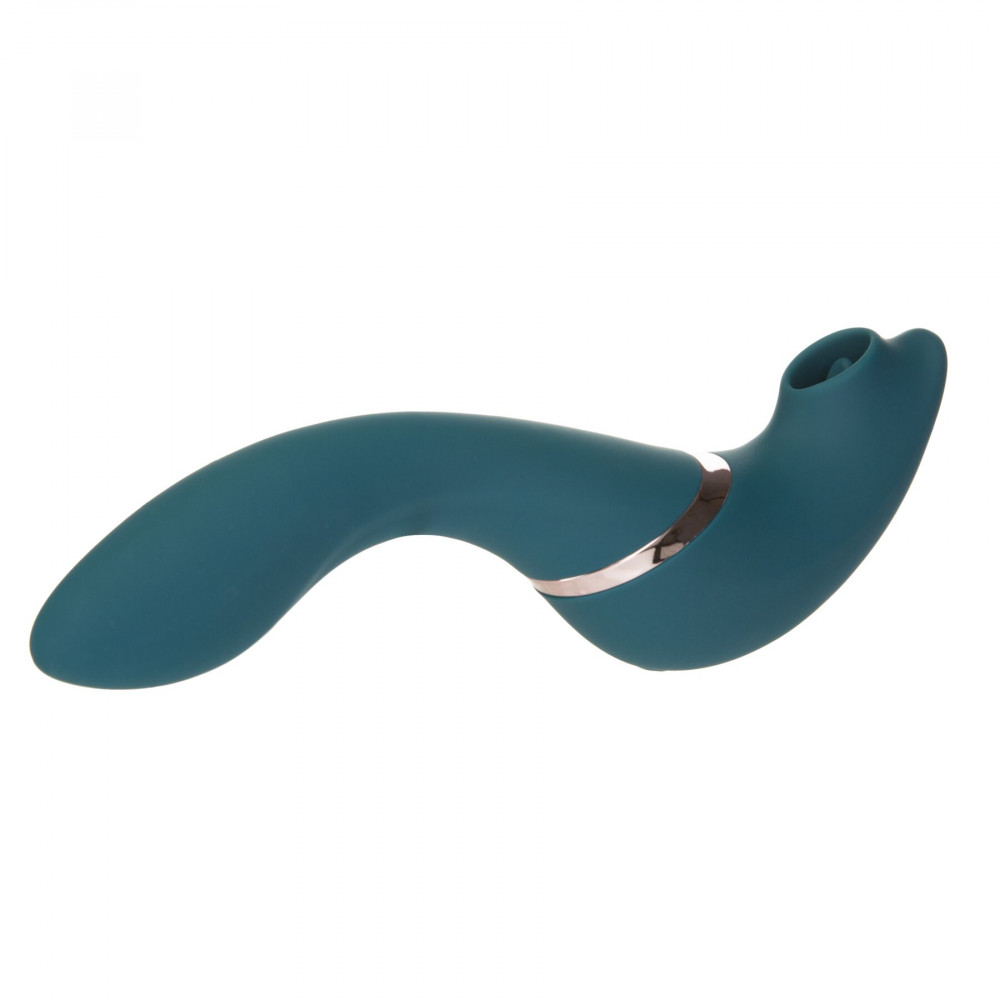 Вибраторы вакуумные - Вакуумный вибратор Swan The Monarch Swan Teal 9