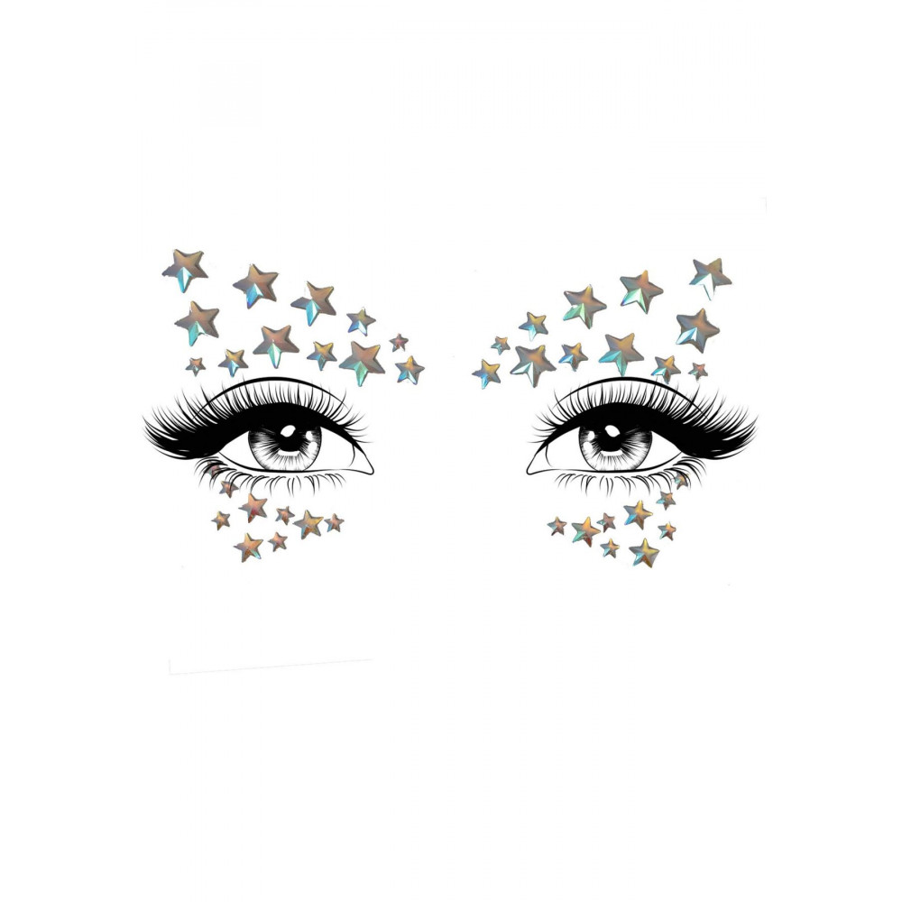 Маски - Leg Avenue Celeste face jewels sticker 1