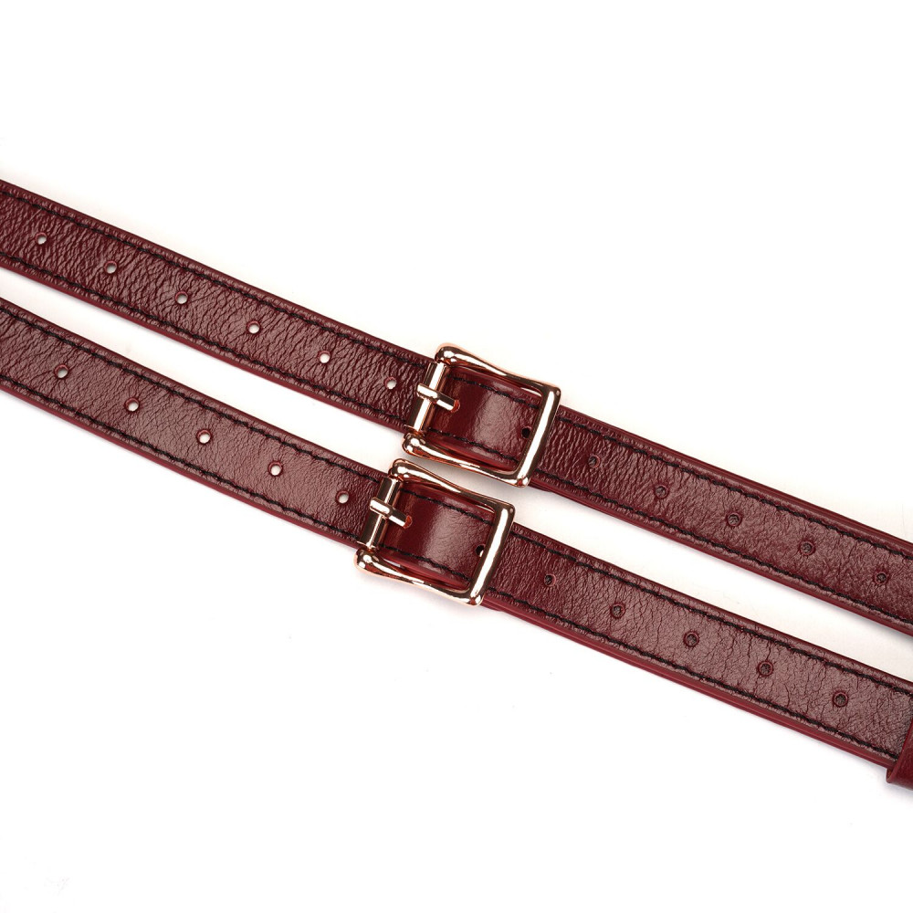 Трусики для страпонов - Трусики для страпона Liebe Seele Wine Red Strap on Harness 3