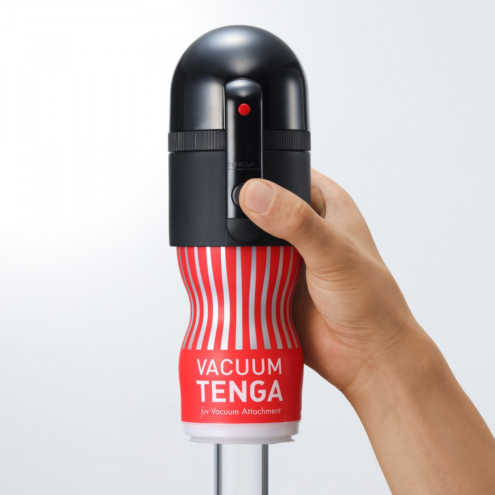 Мастурбаторы с вибрацией - Вакуумная насадка Tenga VACUUM MAX (Vacuum Controller II + Vacuum Cup ) 2