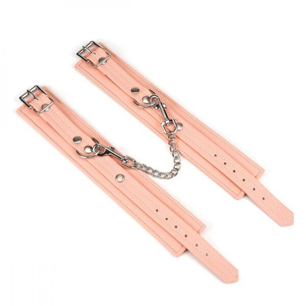 Наручники, веревки, бондажы, поножи - Поножи Liebe Seele Dark Candy Pink Ankle Cuffs 2