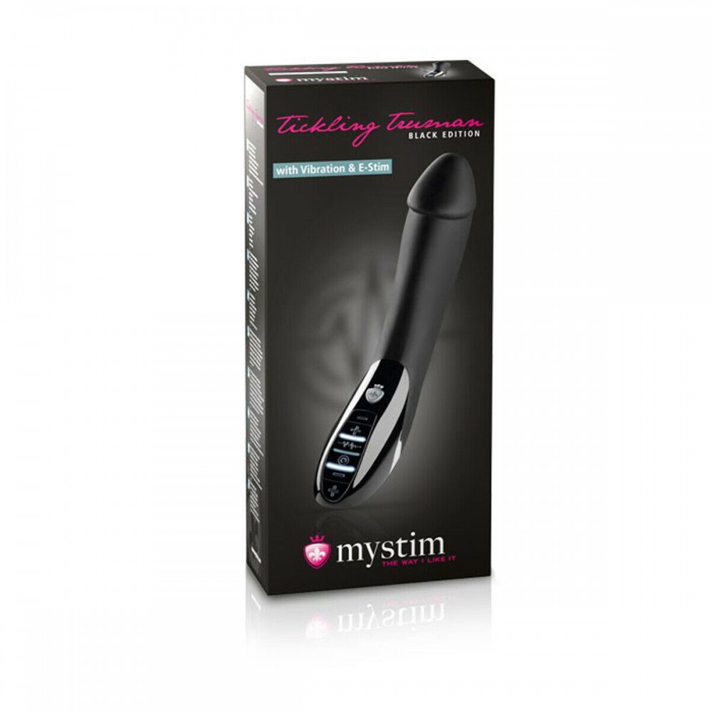 Электростимуляторы - Вибратор с электростимуляцией MYSTIM Tickling Truman E-Stim Vibrator 1