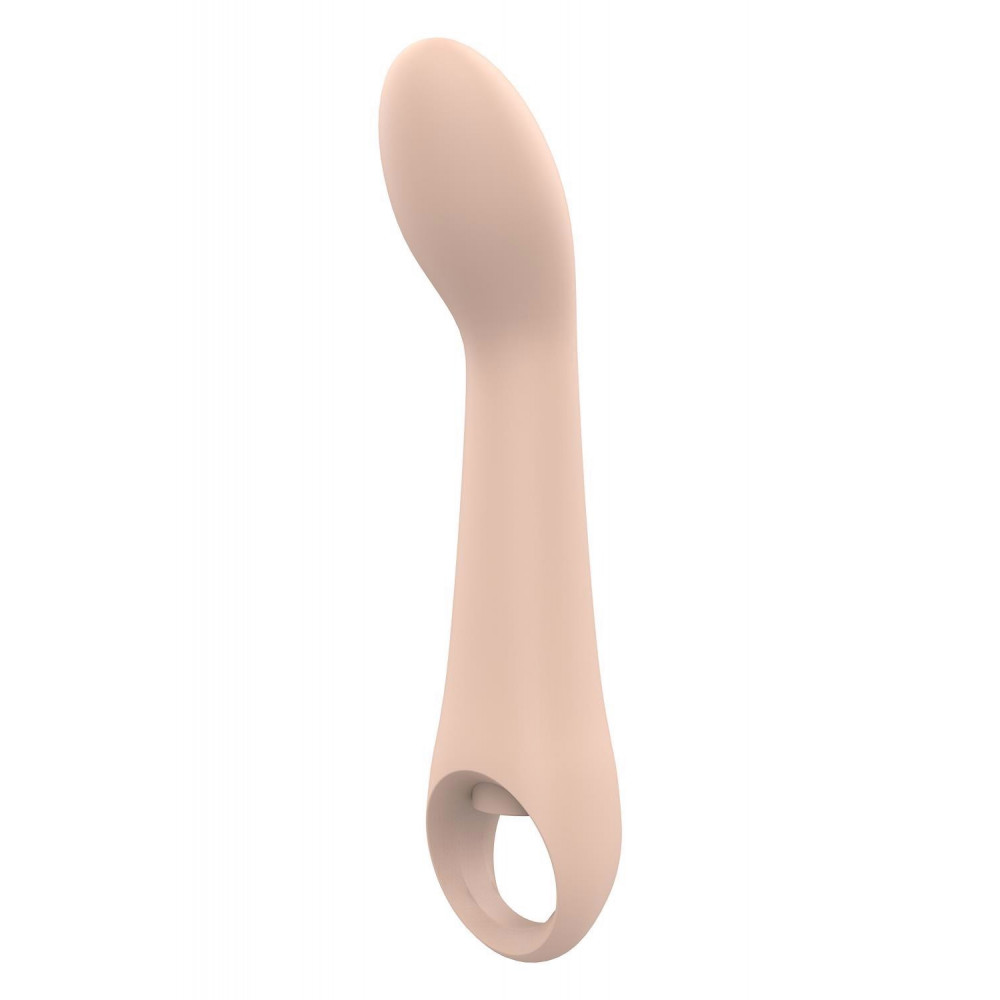 Секс игрушки - Вибратор Dream Toys Nude Ivy для точки G, бежевый