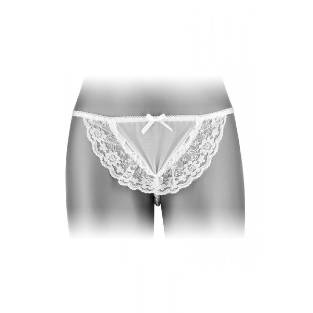 Сексуальные трусики - Трусики-стринги Fashion Secret KATIA White