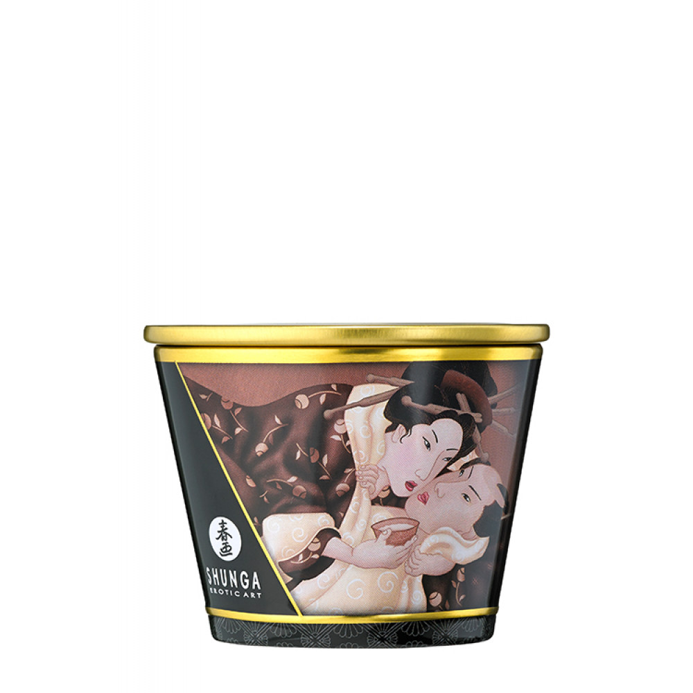Массажные свечи - Свеча для массажа MASSAGE CANDLE INTOXICATING CHOCOLATE, 170 мл 1