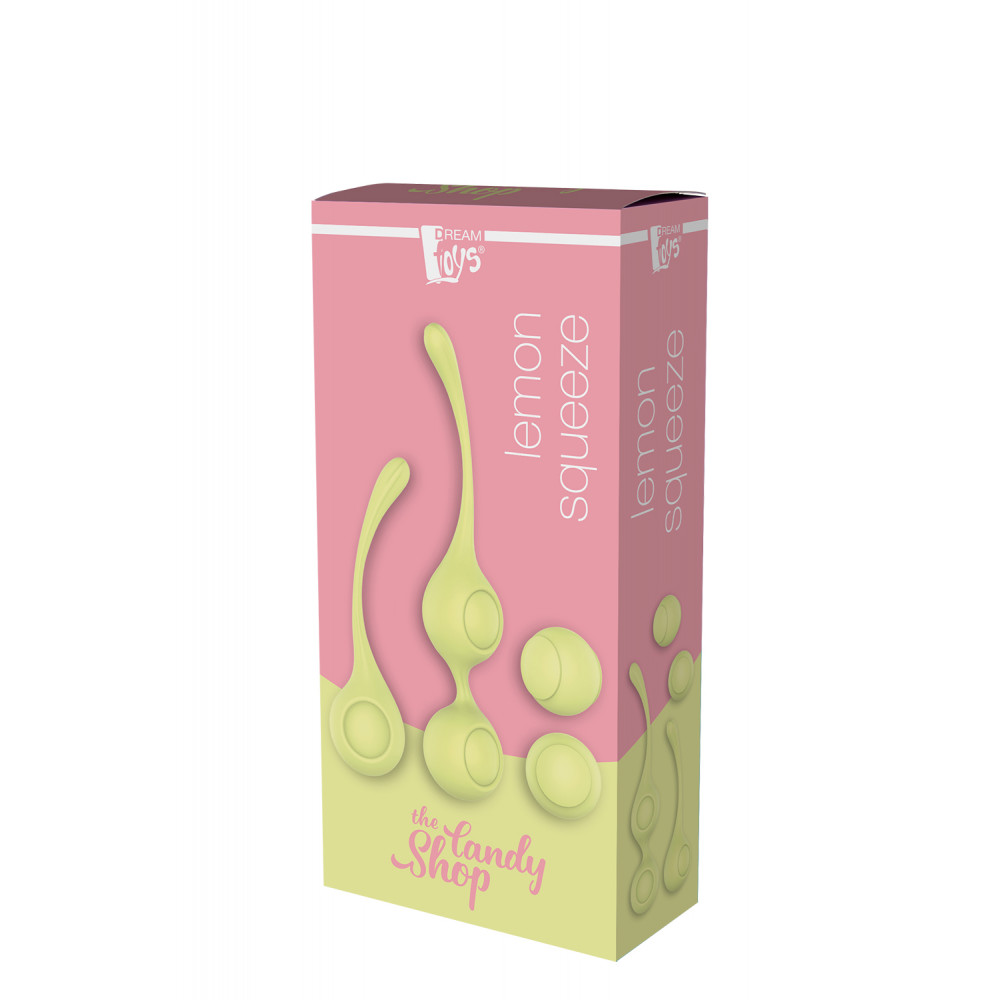 Вагинальные шарики - Вагинальные шарики Dream Toys THE CANDY SHOP LEMON SQUEEZE 1