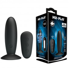 Анальный стимулятор с вибрацией MR PLAY, BI-040045W-MR