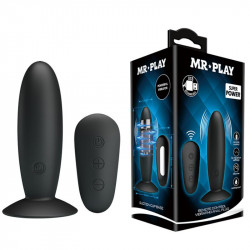 Анальный стимулятор с вибрацией MR PLAY, BI-040045W-MR