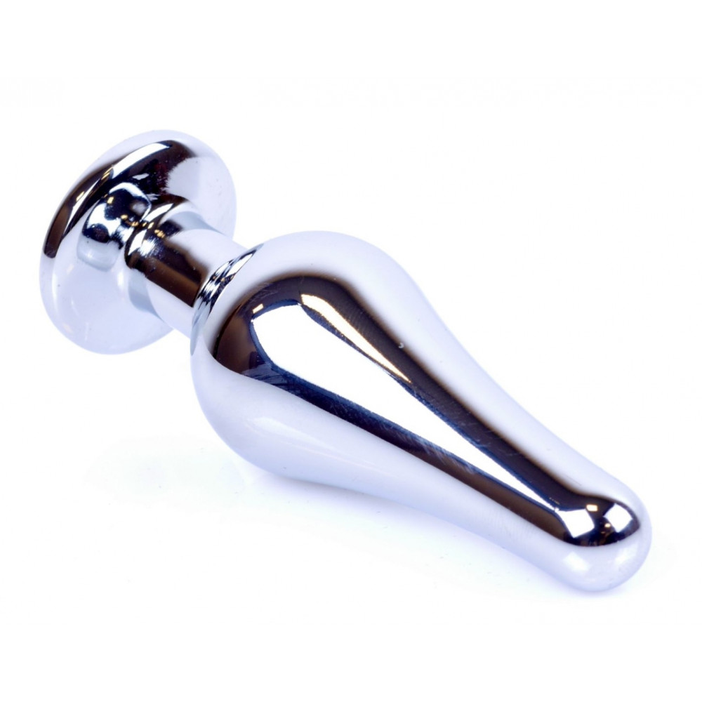 Анальные игрушки - Анальная пробка Boss Series - Jewellery Silver BUTT PLUG Dark Blue, BS6400077 6